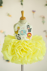 Layered Animal-themed dress